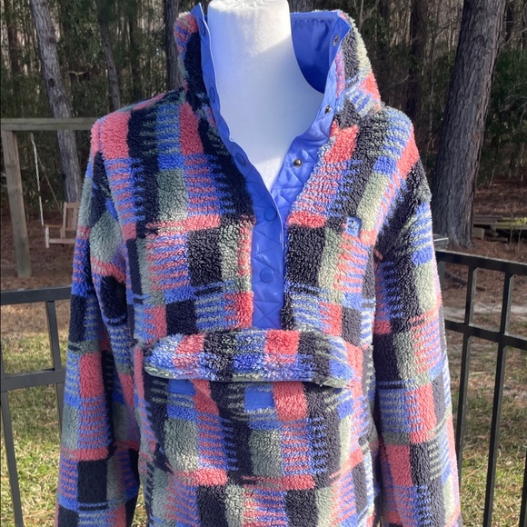 Billabong Switchback Pullover Half Snap Sherpa Fleece - Picture 7 of 10